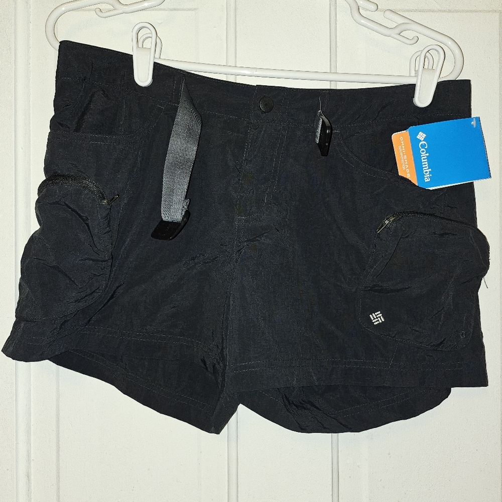NWT Columbia Balck shorts XS